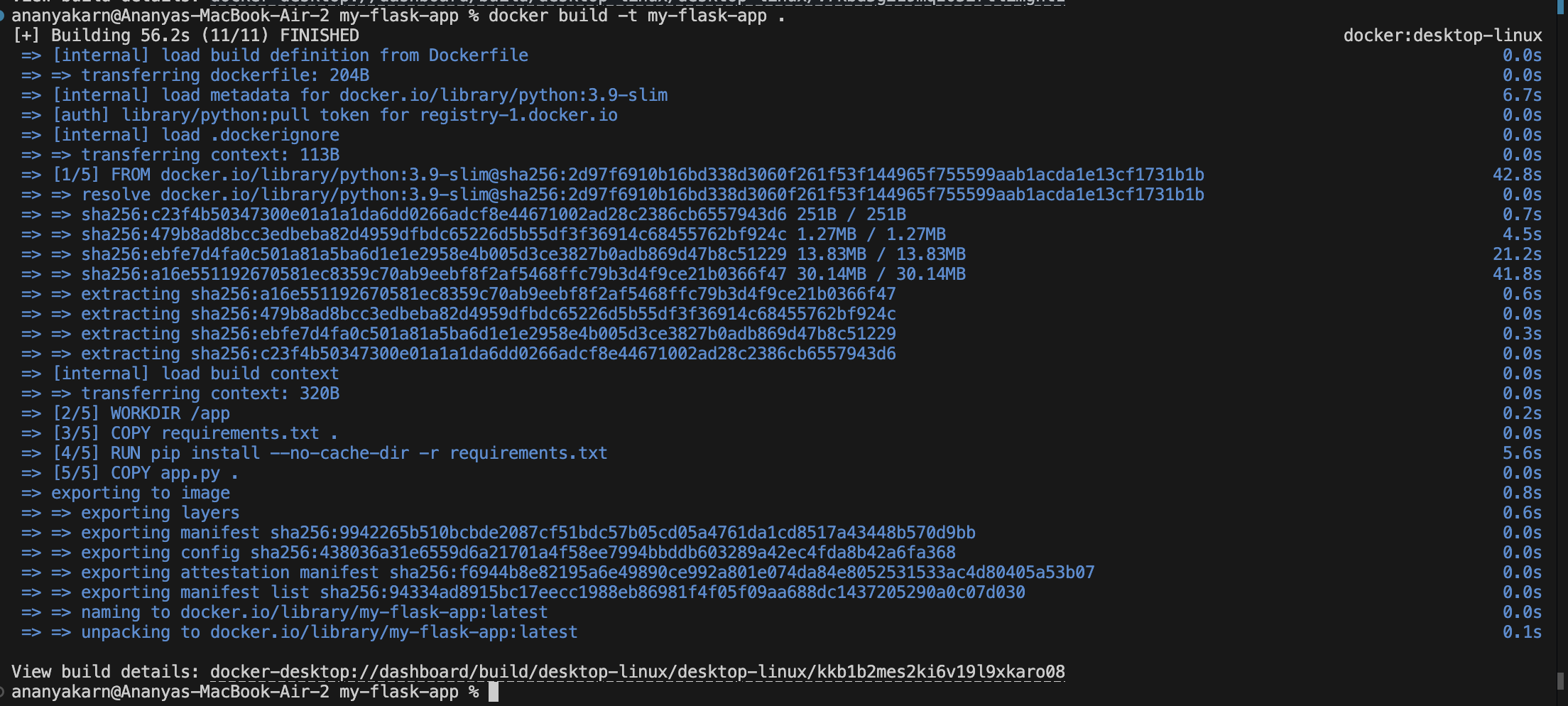 building docker images